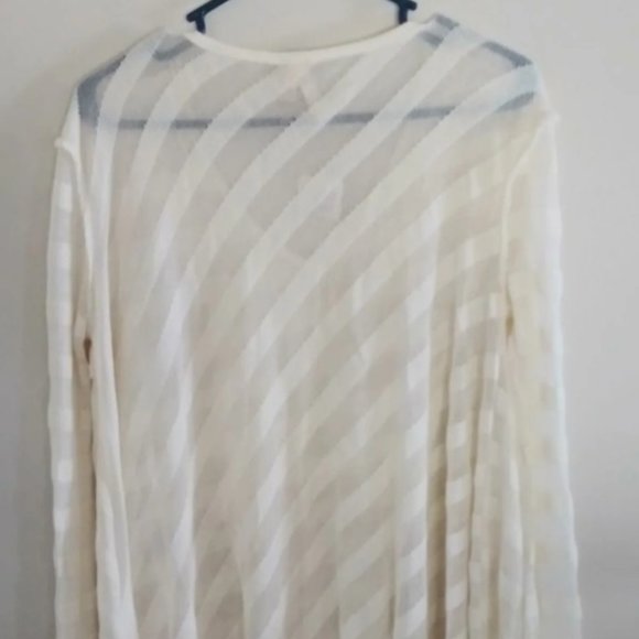 NWT Free People Ivory Crossover Tunic, Size XS - Picture 4 of 6